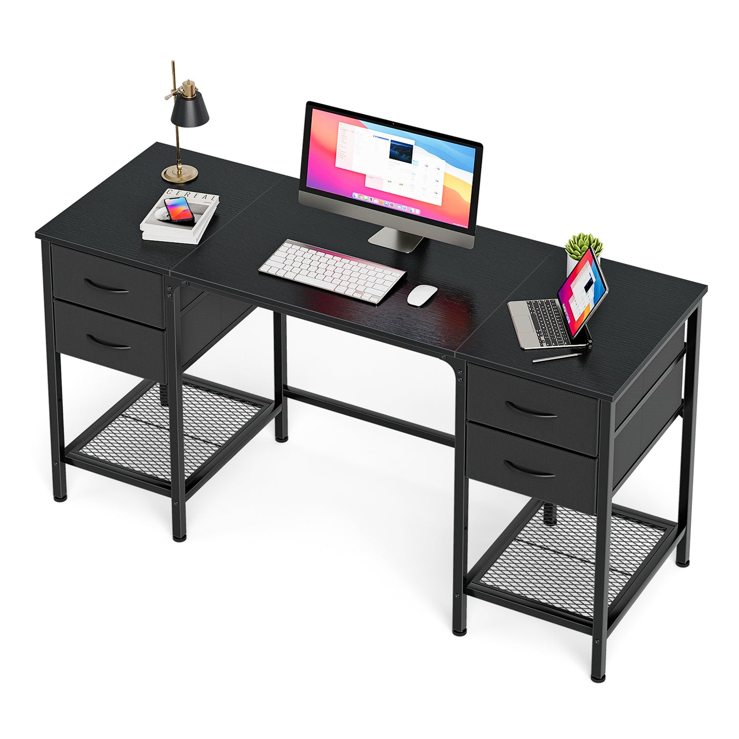Office Desk with Drawers